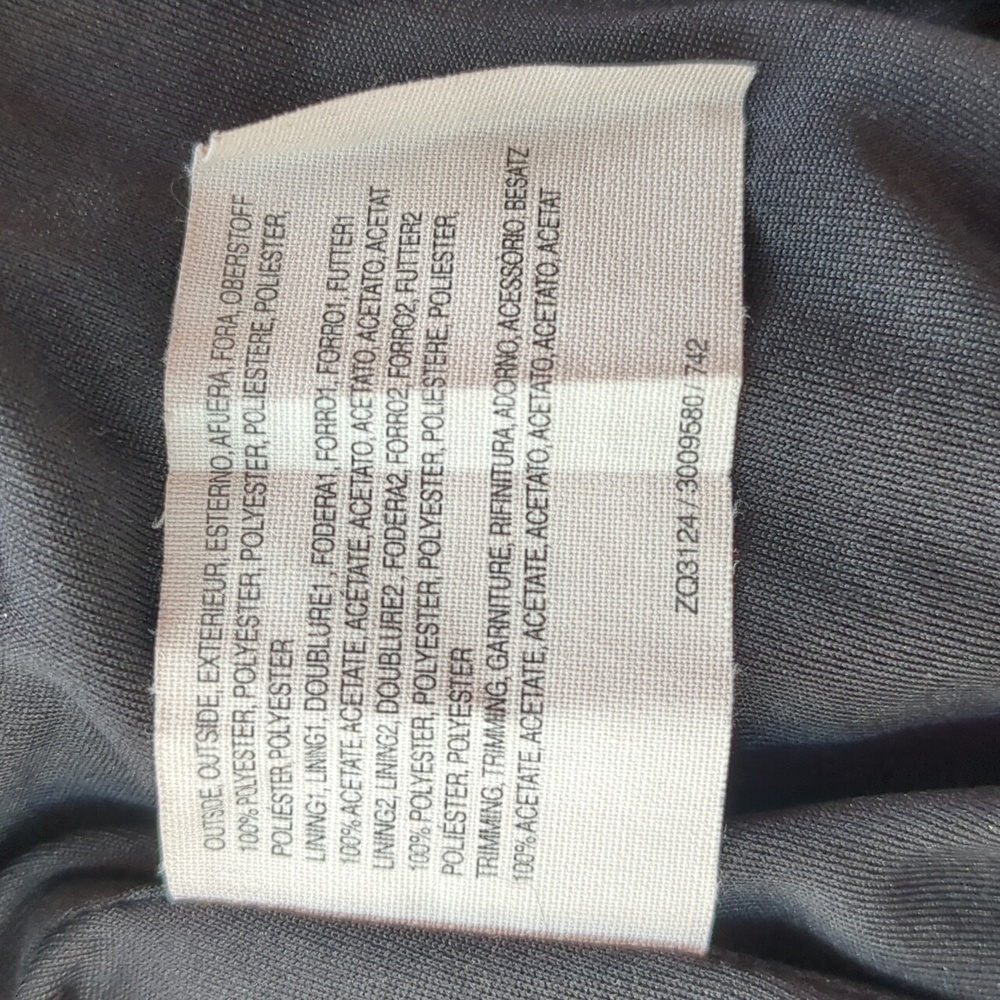 Esprit Dress Sleeveless Black Lined 10 - Picture 12 of 15